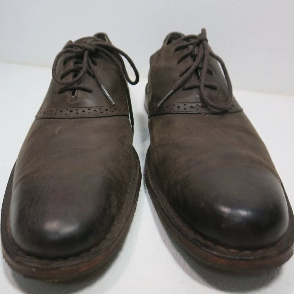 Sebago Nubuck Oil Tanned Leather Dress Footwear Men's Oxfords Shoes 13 D